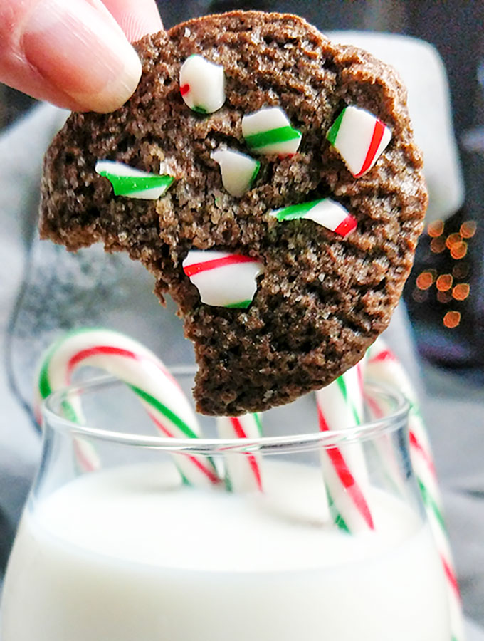 peppermint christmas tree cookies made with candy canes peppermint christmas tree cookies made with candy canes