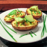 Breakfast Potato Skin with Egg and Avocado