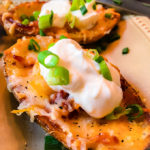 Cheese and Bacon Potato Skins