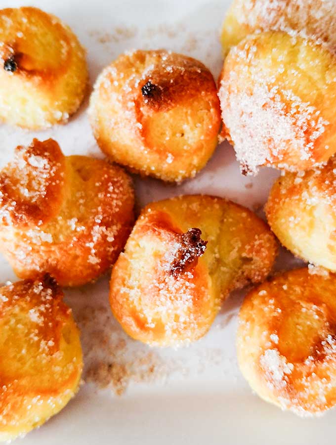 Baked churro bites are easy to make and ready in 20 minutes