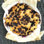 Baked Blueberry Pancake requires no flipping, just mix and pop it into the oven