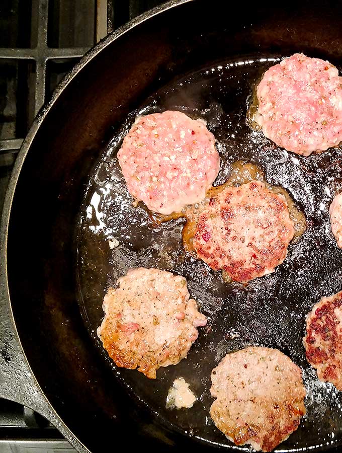 Homemade breakfast sausage with fennel and sage is easy to make and freeze