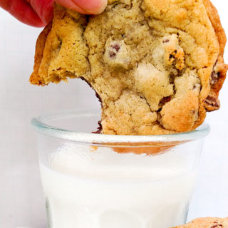 Classic Chocolate Chip Cookies like mom used to make very similar to Toll House chocolate chip cookies