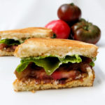 Change up a classic BLT sandwich with a twist with flavored mayo and special bacon