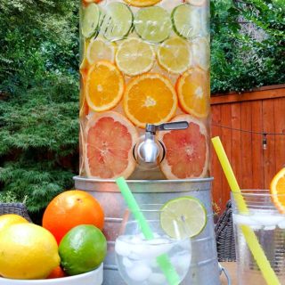 Citrus Infused Water is Called Spa Water, Nature's Soda