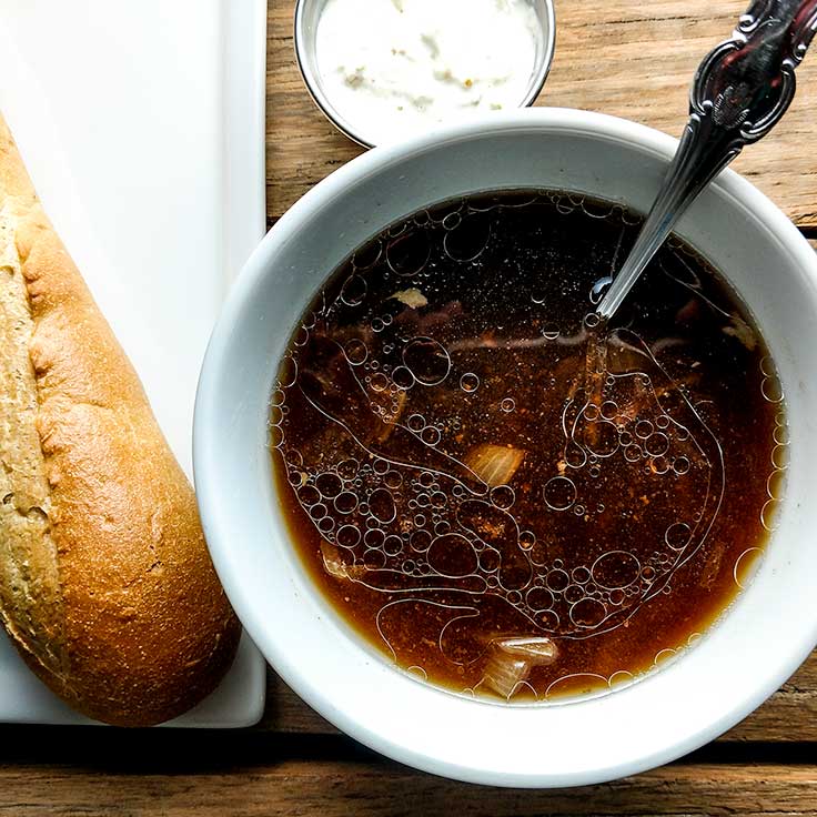 French dip au jus dipping sauce