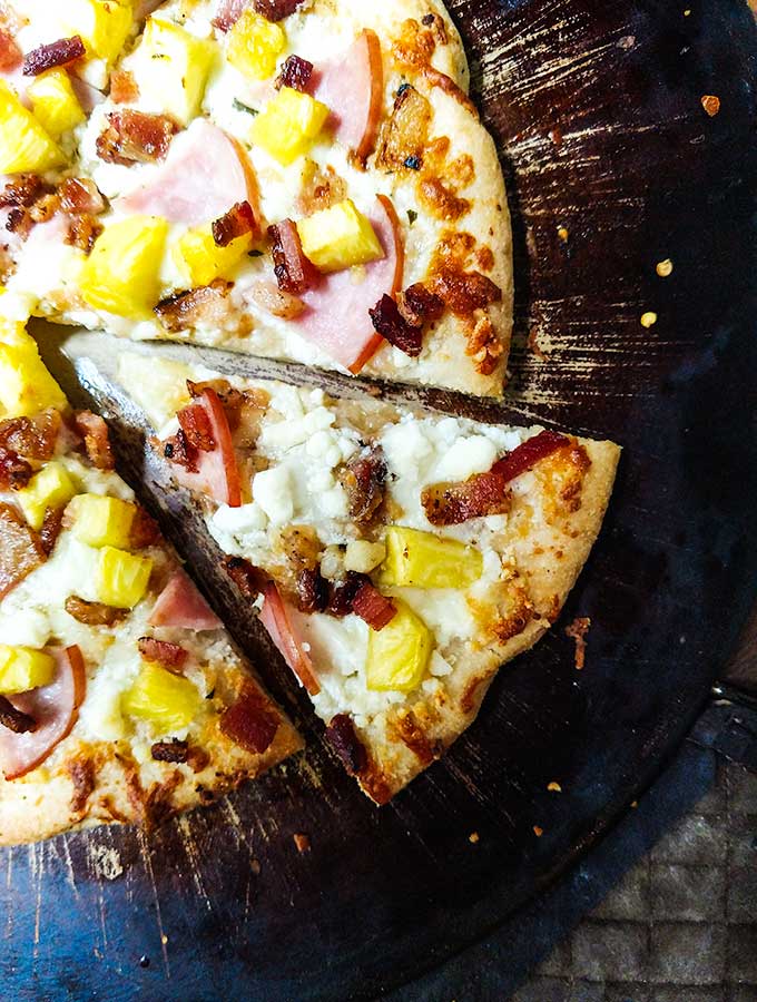Hawaiian Pizza Recipe Slice