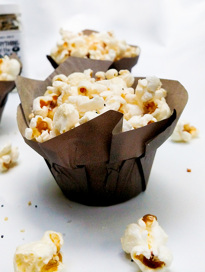 Kettle corn recipe in cute container