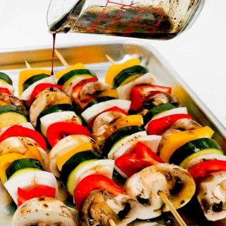 Marinade for vegetables with beef shish kabob recipe