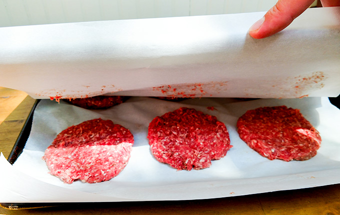 How to make burgers same thickness