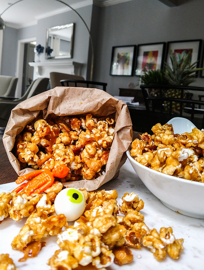 Homemade Cracker Jack Recipe with fun Cracker Jackprizes