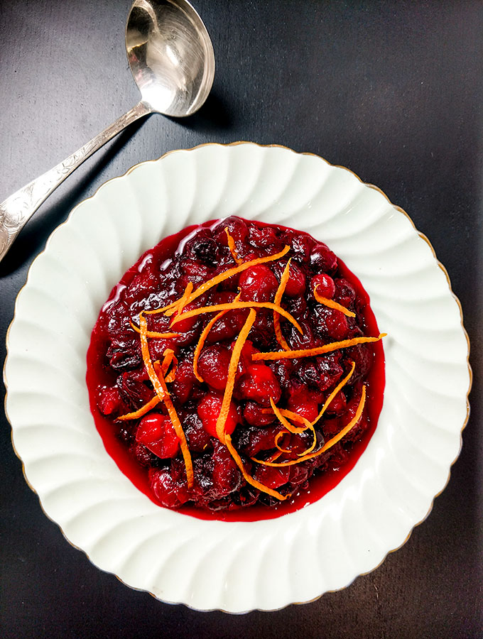 Quick Orange Cranberry Sauce Recipe