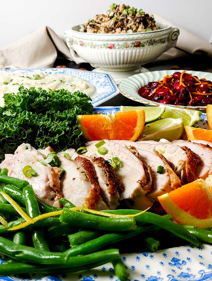 90 minute citrus turkey breast dinner