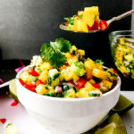 Mango salsa with a kick