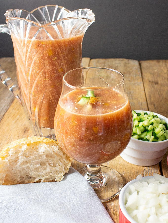 Andalusian gazpacho Spanish soup