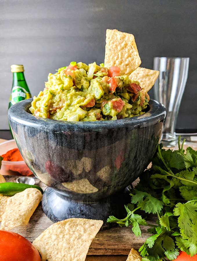 homemade guacamole recipe for a party