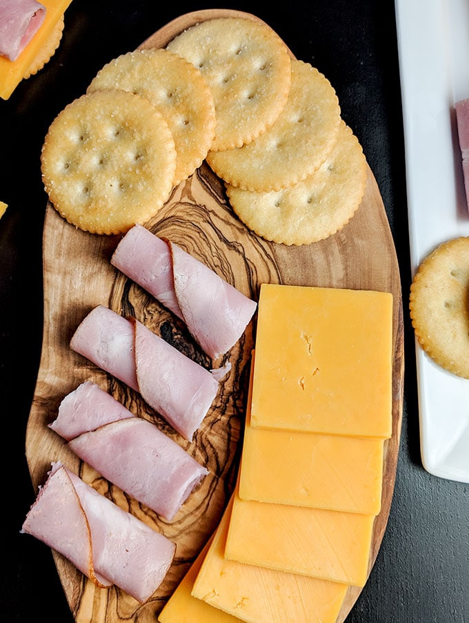 Appetizers for kids cheese board