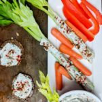 blue cheese stuffed celery protein snack