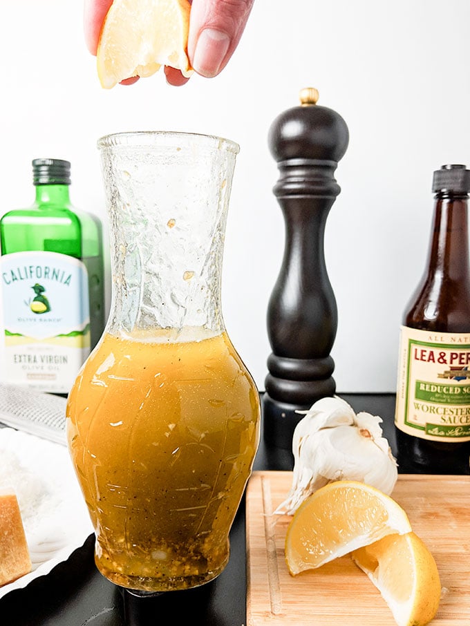 Caesar salad dressing for chicken Caesar wrap