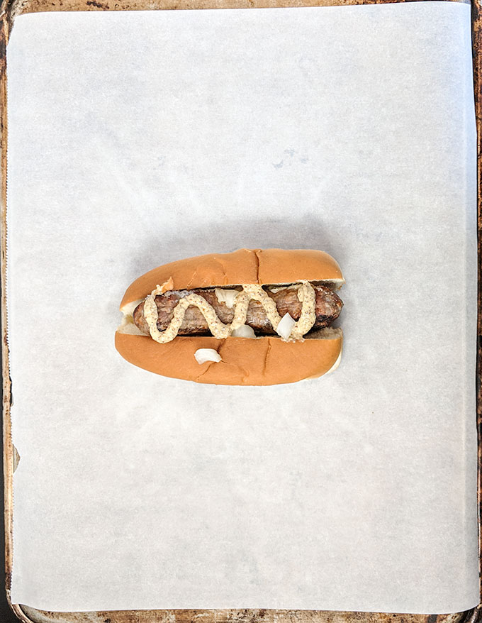 How to wrap a hot dog