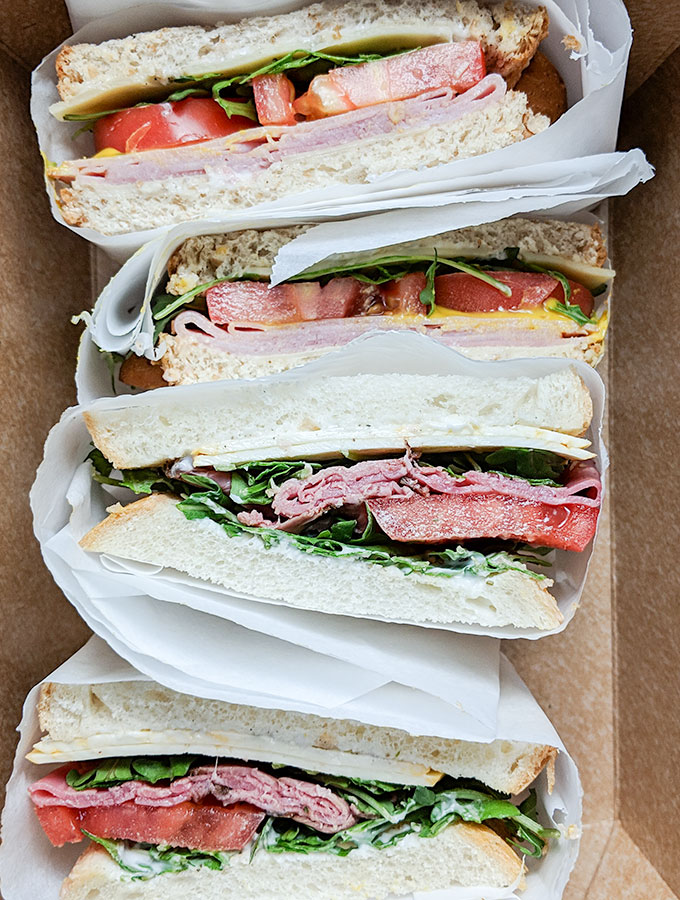 How to wrap a sandwich