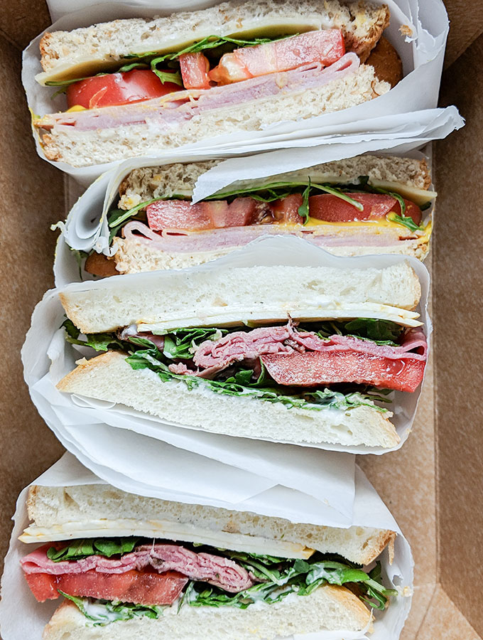 How To Wrap A Sandwich, No Plastic Baggie - On The Go Bites