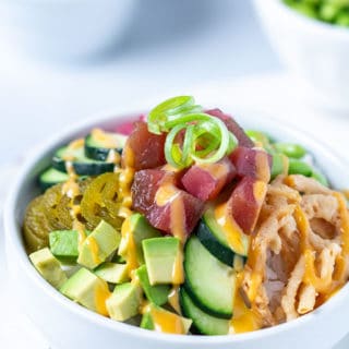 ahi poke bowl recipe