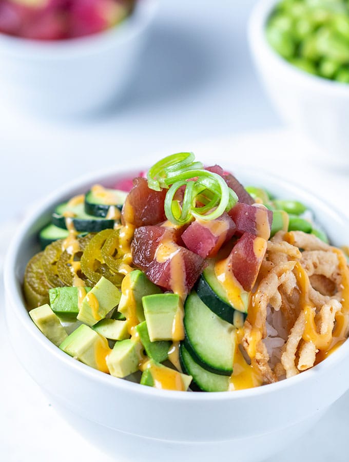 ahi poke bowl recipe