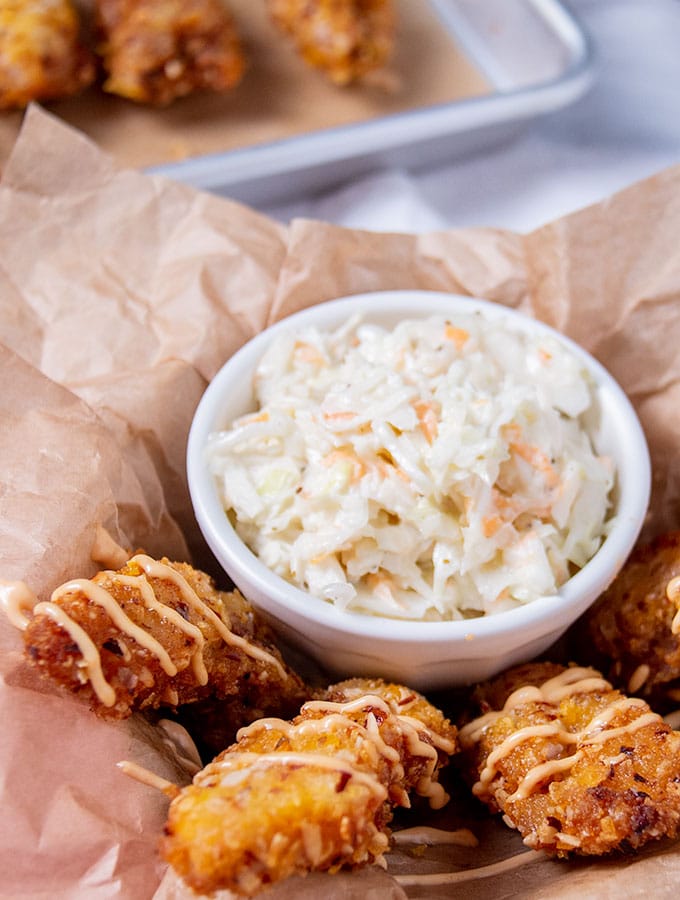 comeback sauce on cornflake chicken tenders