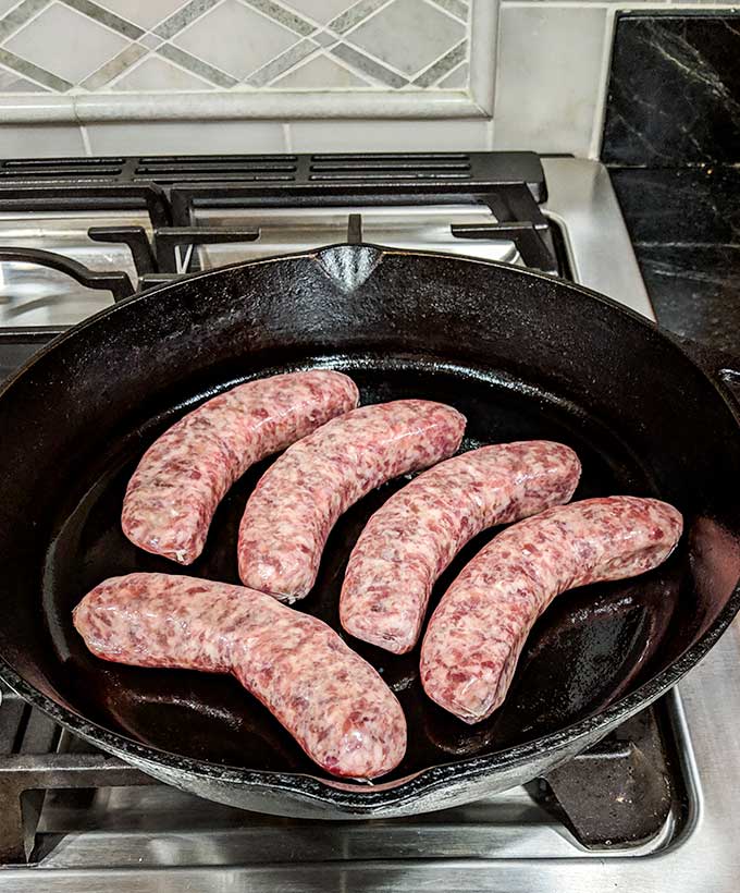 How to cook brats on the stove