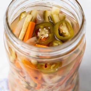 pickled vegetables