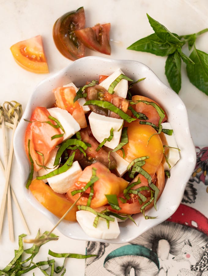 Caprese salad recipe