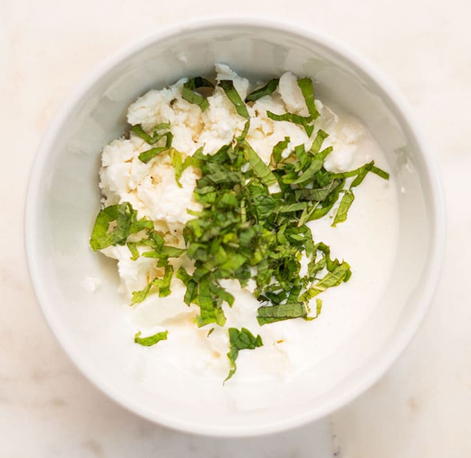 feta dip for cold beet salad