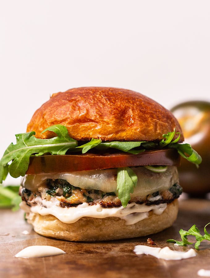 Chicken burger recipe