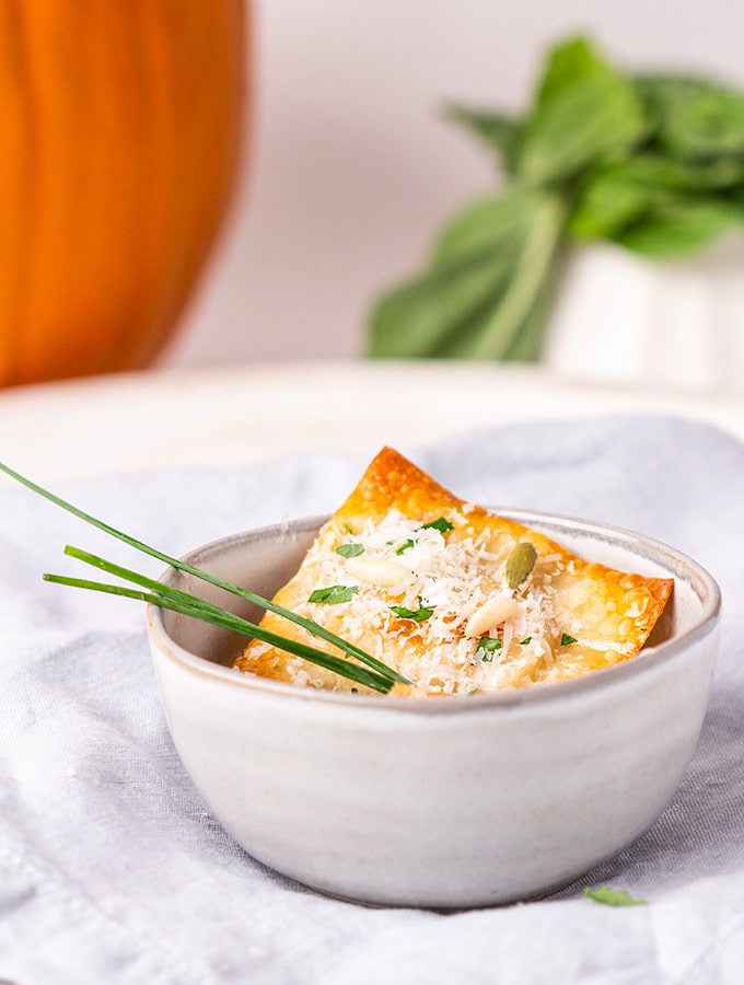 pumpkin ravioli bake