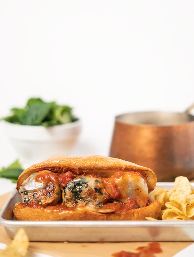 chicken meatball sub recipe