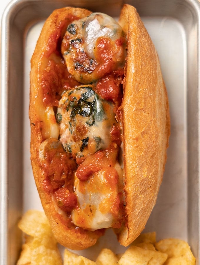 chicken meatball sub recipe