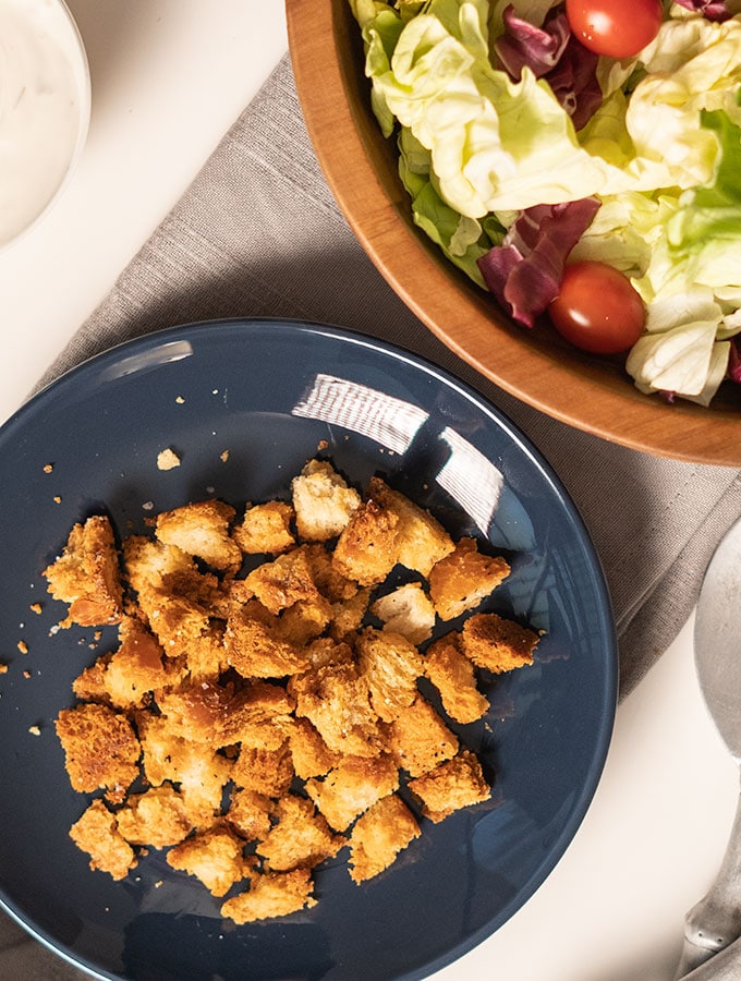 homemade crouton recipe for salads