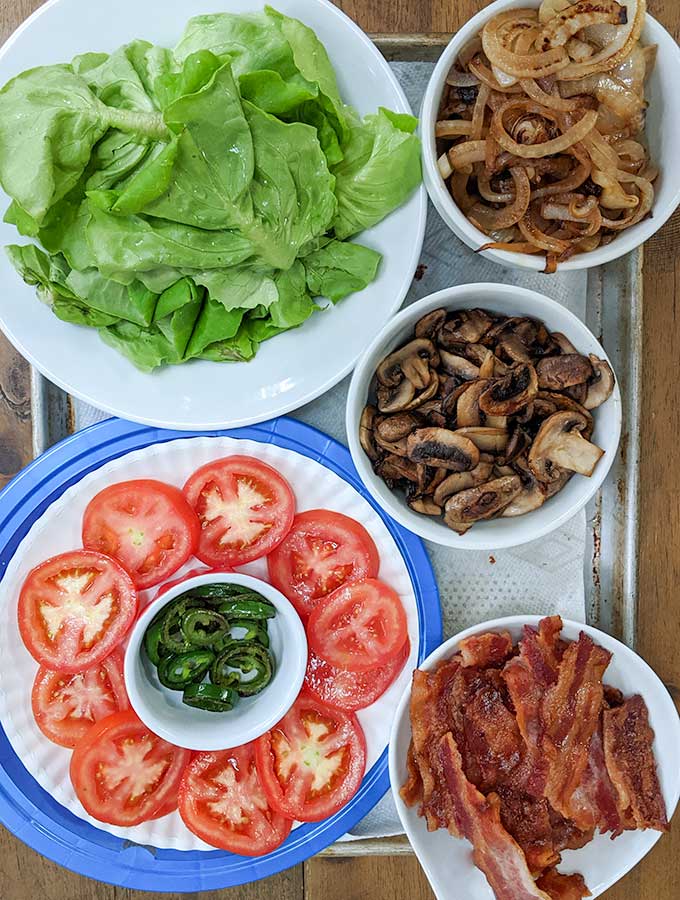 Five Guys burger recipe toppings